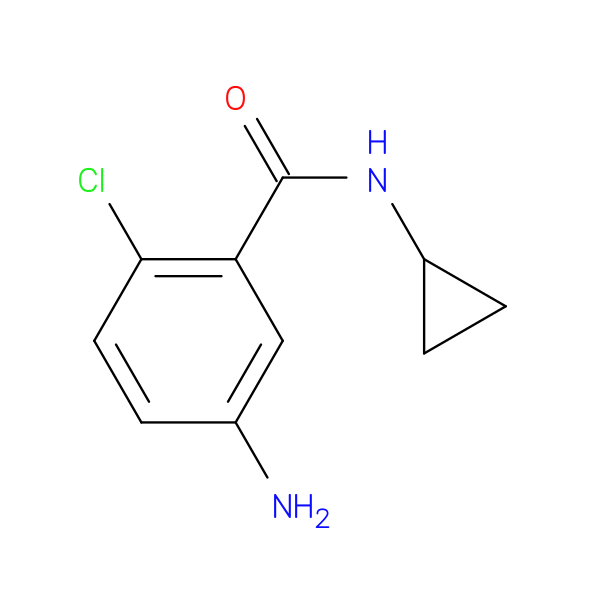 5-Amino-2-chloro-N-cyclopropylbenzamide