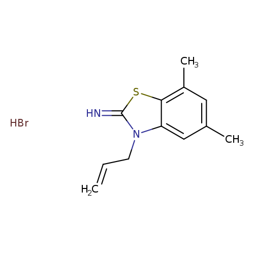 3-Allyl-5,7-dimethylbenzo[d]thiazol-2(3H)-imine hydrobromide