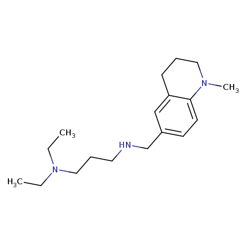 N,N-Diethyl-n'-[(1-methyl-1,2,3,4-tetrahydroquinolin-6-yl)methyl]propane-1,3-diamine