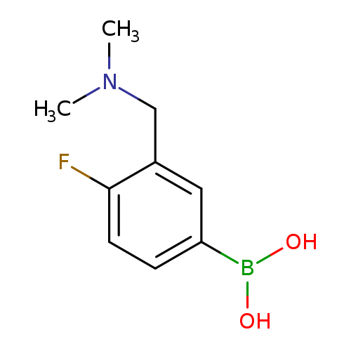 3-((diMethylaMino)Methyl)-4-fluorophenylboronic acid
