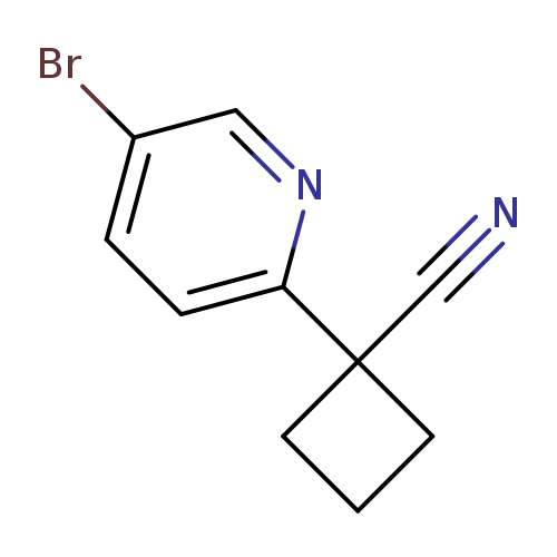 1-(5-Bromo-2-pyridinyl)-cyclobutanecarbonitrile