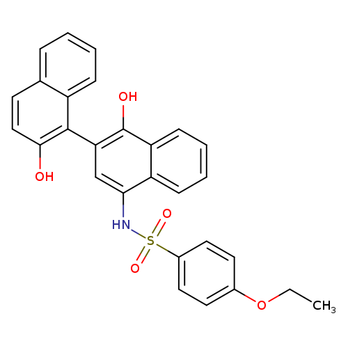 N-{1',2-dihydroxy-[1,2'-binaphthalene]-4'-yl}-4-ethoxybenzene-1-sulfonamide
