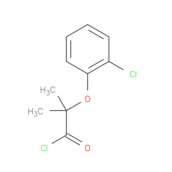 2-(2-Chlorophenoxy)-2-methylpropanoyl chloride