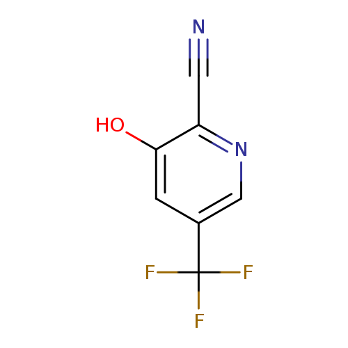 3-hydroxy-5-(trifluoromethyl)pyridine-2-carbonitrile