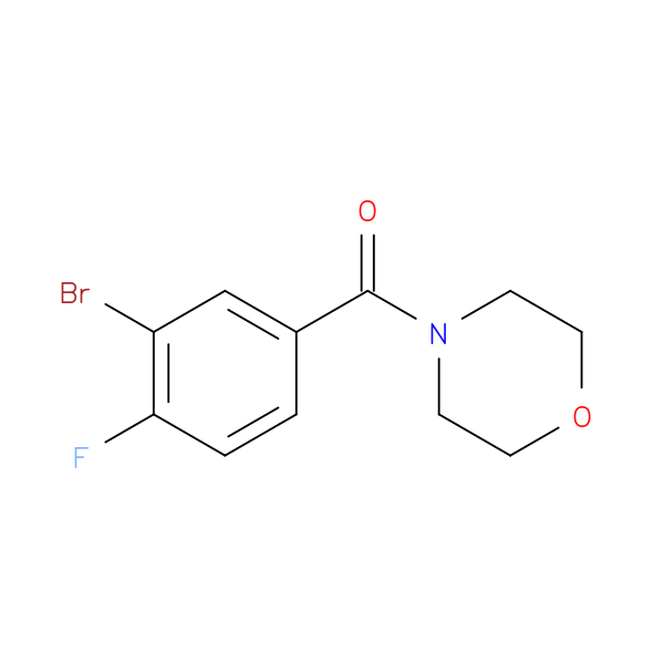 N-(3-Bromo-4-fluorobenzoyl)morpholine