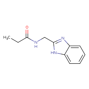 N-(1H-benzimidazol-2-ylmethyl)propanamide
