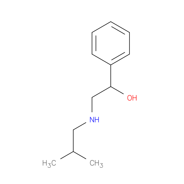 2-[(2-methylpropyl)amino]-1-phenylethan-1-ol