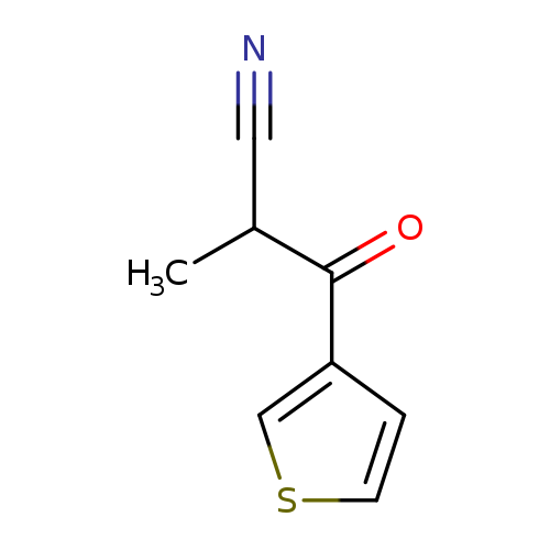 2-methyl-3-oxo-3-(thiophen-3-yl)propanenitrile