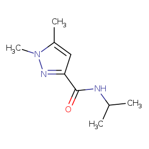 1,5-dimethyl-N-(propan-2-yl)-1H-pyrazole-3-carboxamide