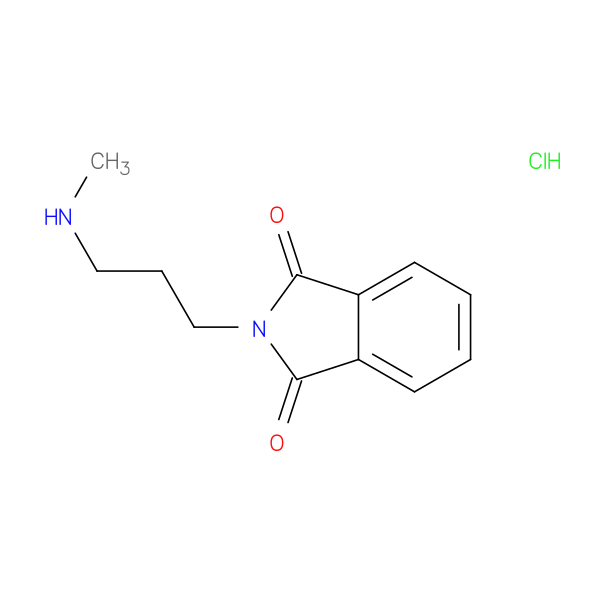 2-[3-(methylamino)propyl]-2,3-dihydro-1H-isoindole-1,3-dione hydrochloride