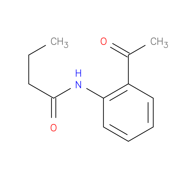 Butanamide, N-(2-acetylphenyl)-