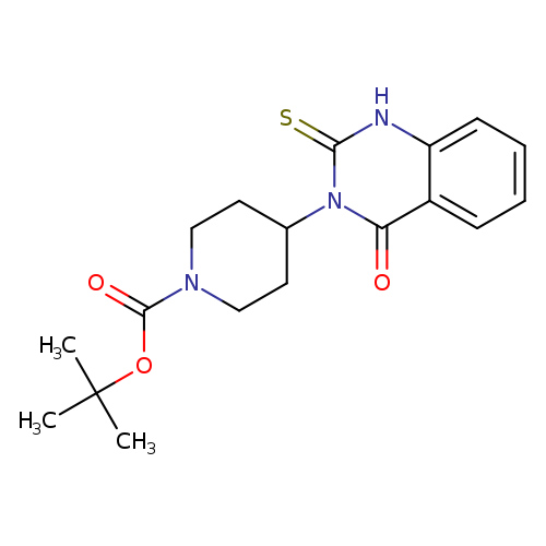 4-(4-Oxo-2-thioxo-1,4-dihydro-2H-quinazolin-3-yl)-piperidine-1-carboxylic acid tert-butyl ester