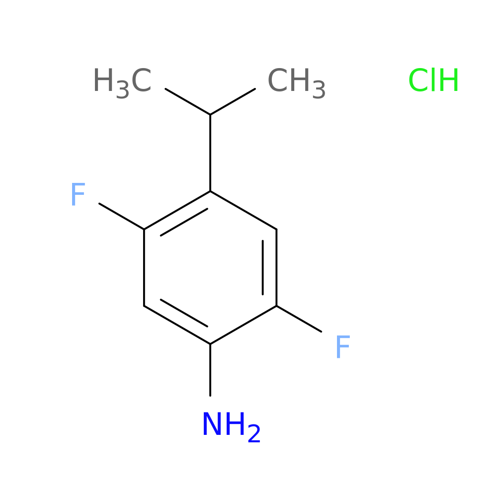 2,5-difluoro-4-(propan-2-yl)aniline hydrochloride