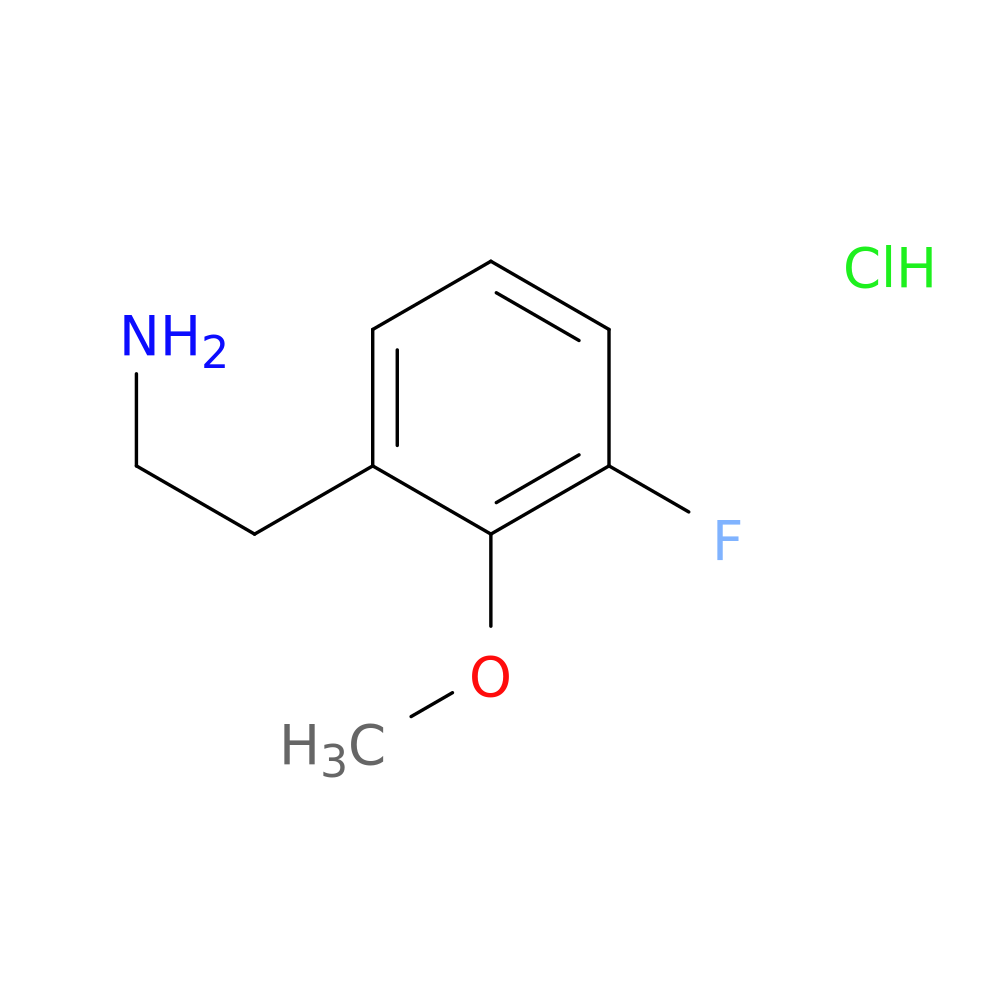 2-(3-fluoro-2-methoxyphenyl)ethan-1-amine hydrochloride