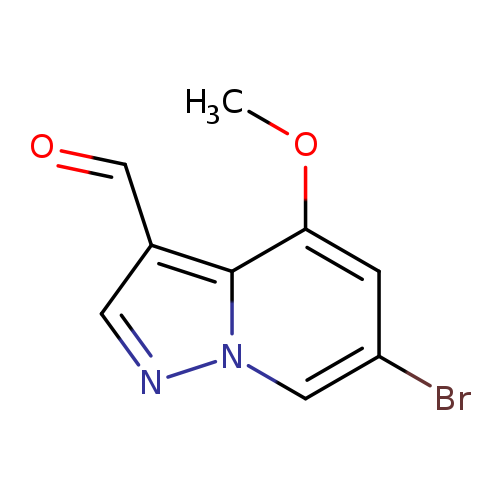 6-Bromo-4-methoxypyrazolo[1,5-a]pyridine-3-carbaldehyde