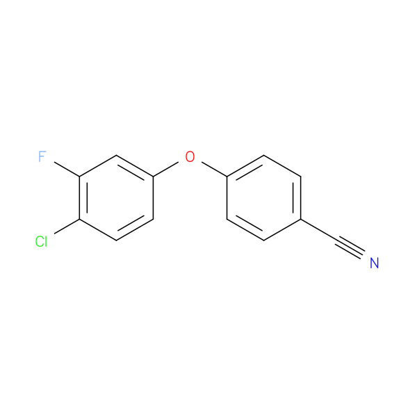4-(4-Chloro-3-fluorophenoxy)benzenecarbonitrile