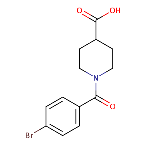 1-(4-Bromobenzoyl)piperidine-4-carboxylic acid