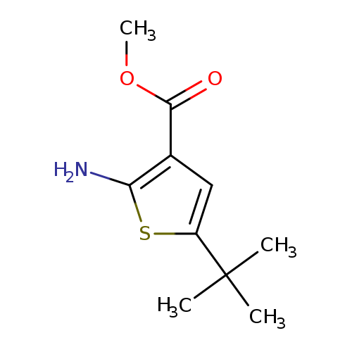 Methyl 2-amino-5-tert-butylthiophene-3-carboxylate