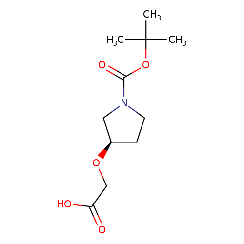 (R)-3-Carboxymethoxy-pyrrolidine-1-carboxylic acid tert-butyl ester