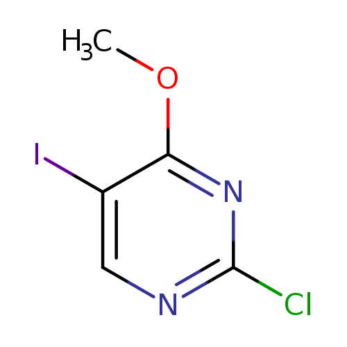 Pyrimidine, 2-chloro-5-iodo-4-methoxy-