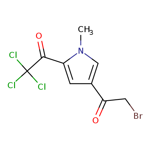 1-[4-(2-bromoacetyl)-1-methyl-1H-pyrrol-2-yl]-2,2,2-trichloroethan-1-one