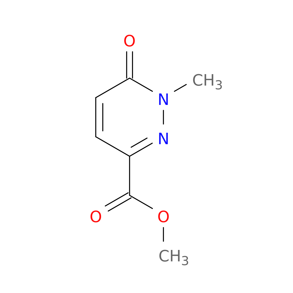 METHYL 1-METHYL-6-OXOPYRIDAZINE-3-CARBOXYLATE