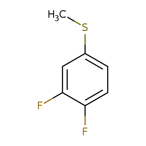 Benzene, 1,2-difluoro-4-(methylthio)-