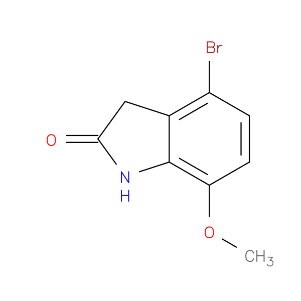4-Bromo-7-methoxyindolin-2-one