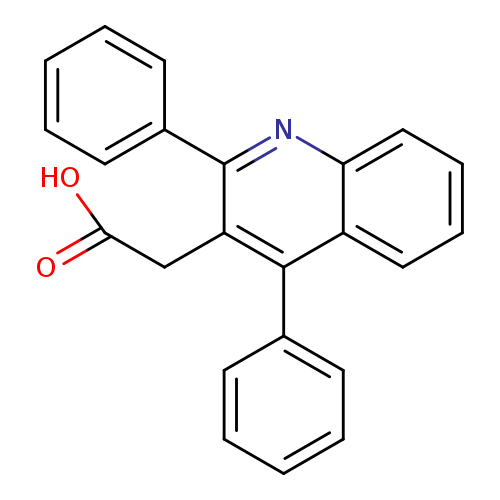 2-(2,4-diphenylquinolin-3-yl)acetic acid