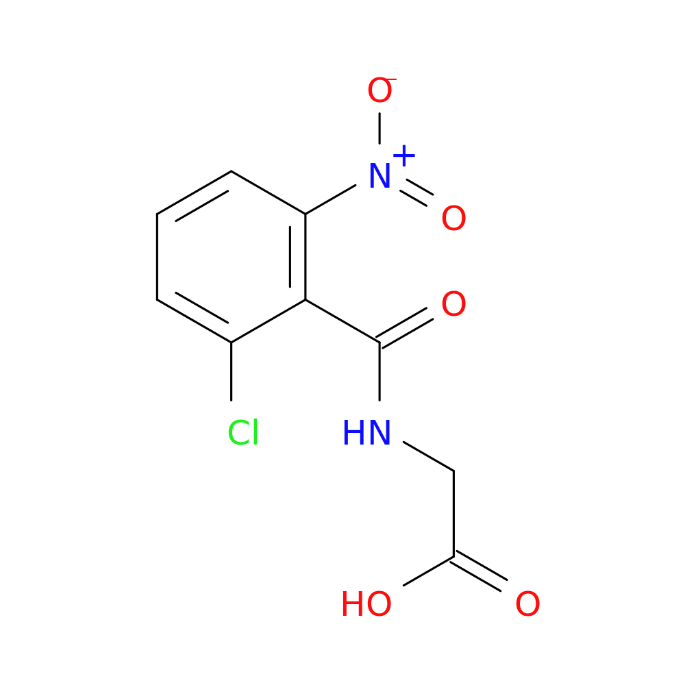2-[(2-chloro-6-nitrophenyl)formamido]acetic acid