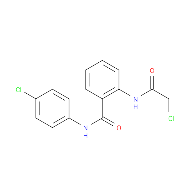 2-(2-chloroacetamido)-N-(4-chlorophenyl)benzamide