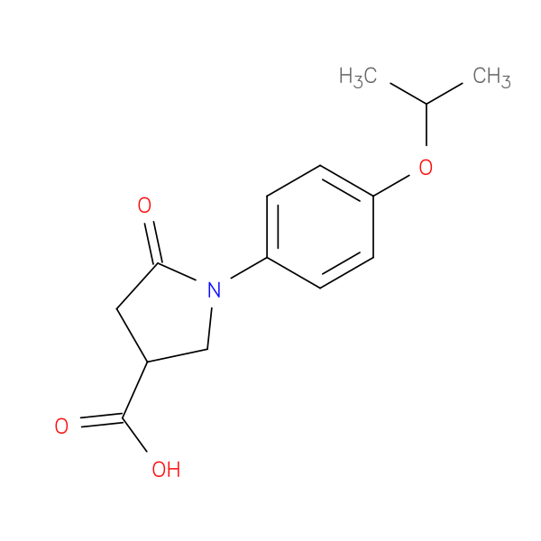 1-(4-Isopropoxyphenyl)-5-oxopyrrolidine-3-carboxylic acid