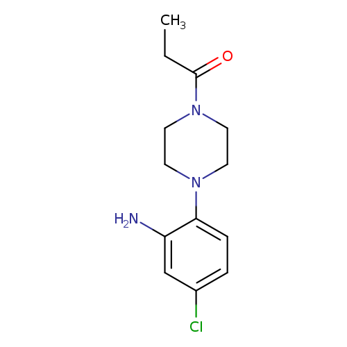 [5-Chloro-2-(4-propionylpiperazin-1-yl)phenyl]amine