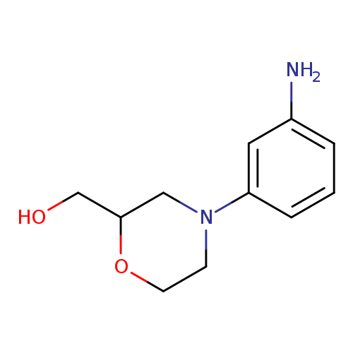 [4-(3-aminophenyl)morpholin-2-yl]methanol