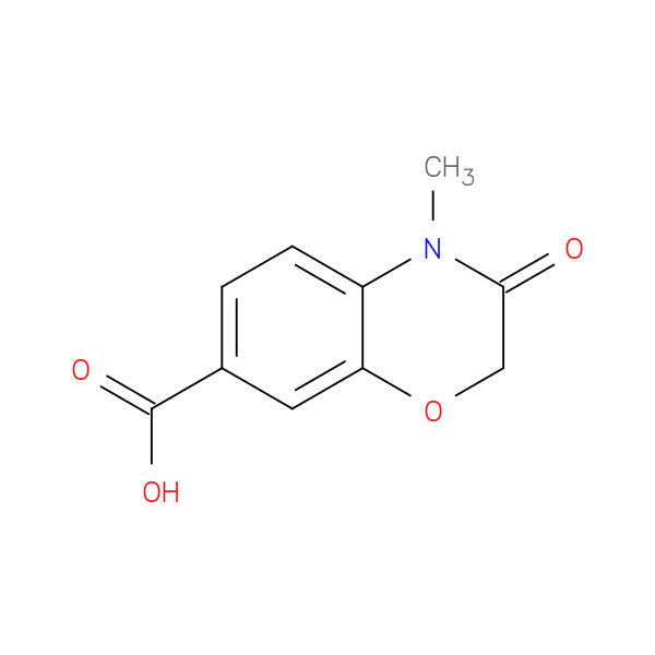 4-Methyl-3-oxo-3,4-dihydro-2h-1,4-benzoxazine-7-carboxylic acid