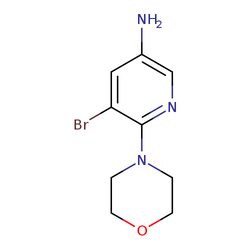 5-Amino-3-bromo-2-morpholinopyridine
