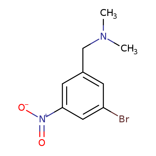 [(3-Bromo-5-nitrophenyl)methyl]dimethylamine