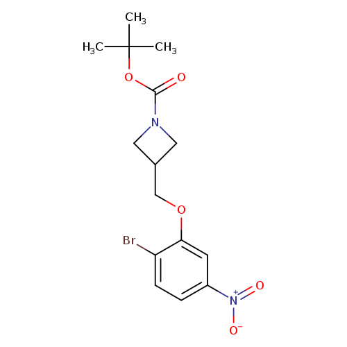 3-(2-Bromo-5-nitro-phenoxymethyl)-azetidine-1-carboxylic acid tert-butyl ester