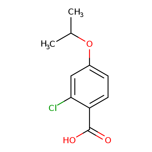 Benzoic acid, 2-chloro-4-(1-methylethoxy)-