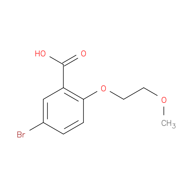5-Bromo-2-(2-methoxyethoxy)benzoic acid