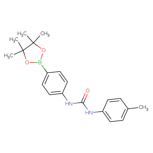 Urea, N-(4-methylphenyl)-N'-[4-(4,4,5,5-tetramethyl-1,3,2-dioxaborolan-2-yl)phenyl]-