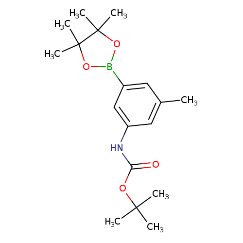 tert-Butyl N-[3-methyl-5-(tetramethyl-1,3,2-dioxaborolan-2-yl)phenyl]carbamate