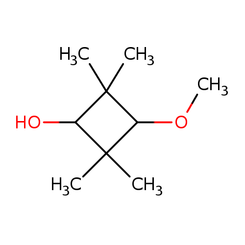 3-methoxy-2,2,4,4-tetramethylcyclobutan-1-ol,Mixtureofdiastereomers