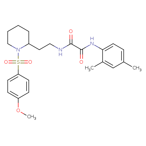 N'-(2,4-dimethylphenyl)-N-{2-[1-(4-methoxybenzenesulfonyl)piperidin-2-yl]ethyl}ethanediamide