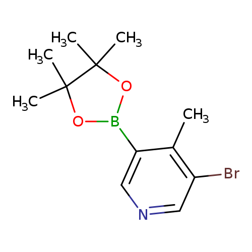 3-Bromo-4-methyl-5-(tetramethyl-1,3,2-dioxaborolan-2-yl)pyridine