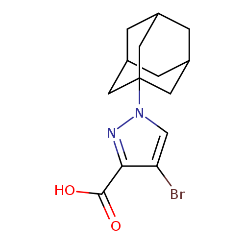 1-(1-adamantyl)-4-bromo-1H-pyrazole-3-carboxylic acid