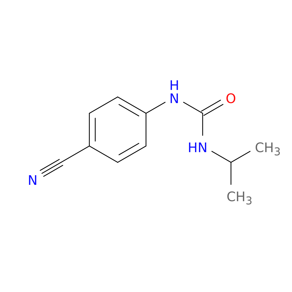 1-(4-cyanophenyl)-3-(propan-2-yl)urea