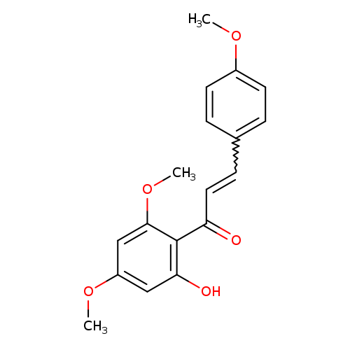 (2E)-1-(2-Hydroxy-4,6-dimethoxyphenyl)-3-(4-methoxyphenyl)-2-propen-1-one