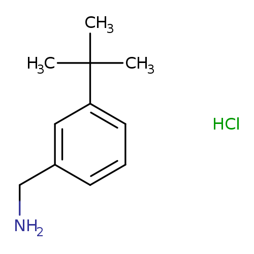 Benzenemethanamine, 3-(1,1-dimethylethyl)-, hydrochloride (1:1)