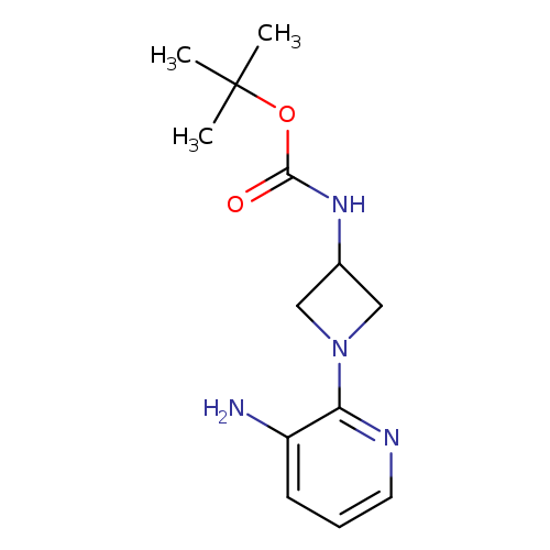 tert-butylN-[1-(3-aminopyridin-2-yl)azetidin-3-yl]carbamate